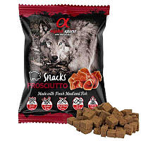 Беззерновые лакомства для собак Alpha Spirit DOG Snacks Liver с печенью, кубики, 50г.