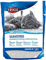 Наполнитель для кошачьего туалета Trixie SimplenClean Силикагелевый впитывающий 5 л