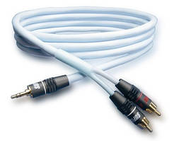 Міжблочні кабелі Supra Aux Biline MP-2RCA Blue 2м