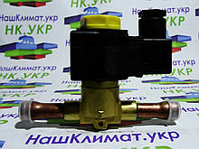 Електромагнітний (соленоїдний) клапан, вентиль whicepart 1068/4 ∅ 1/2 (12.7 мм) під пайку з котушкою і клемник