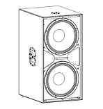 Сабвуфер активний DAS Audio ACTION-S218A, фото 4