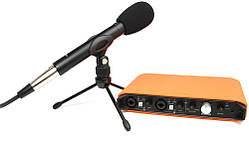 USB аудіо інтерфейс (iXR, Silicon Case and Mic) TascamiXRTP