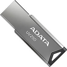 Flash-накопитель A-Data UV250 16GB USB 2.0 Silver (AUV250-16G-RBK)