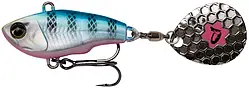 Тейл-спінер Savage Gear Fat Tail Spin 80mm 24.0g Blue Silver Pink