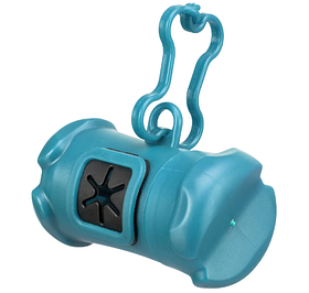 Контейнер Trixie для прибираних пакетів + 1 рулон/15 пакетів, розмір M (пластик)