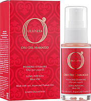 Масло для волос Эликсир любви Olioseta Oro Del Marocco Love Edition Hair Oil Love Potion Barex, 30 мл