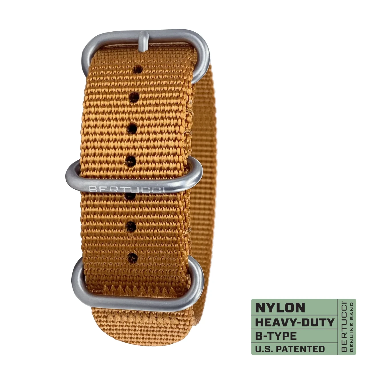 Ремінець нейлоновий bertucci  #328 - Cicada Orange™ w/ matte hardware, 7/8" - 22 mm size for A-2, A-3, A-6 & B-1, фото 1