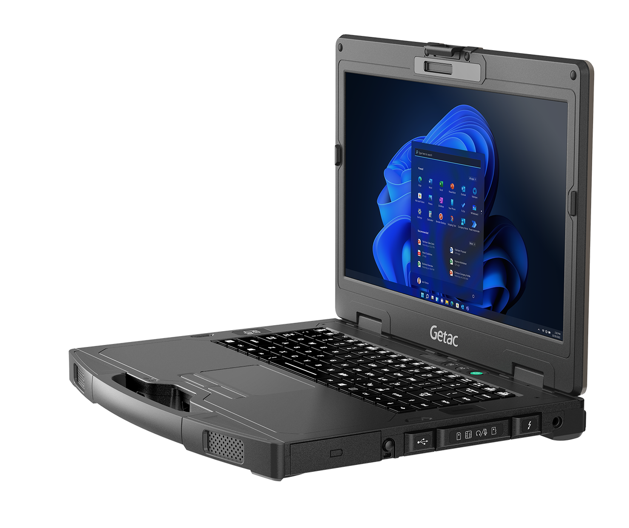 Ноутбук Getac S410-Intel Core i5-6300U-2.4GHz-8Gb-DDR3-1Tb-SSD-W14-FHD-IPS-Web-+Батарея-(4G Modem)-(B)-Б/В