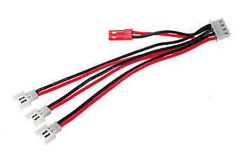 Зарядний кабель Dinogy 3 x Walkera/Hubsan