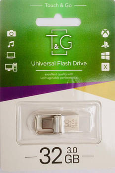 Флеш драйв T&G Flash Draiv (USB/TYPE-C/ 32GB/ 3.0)