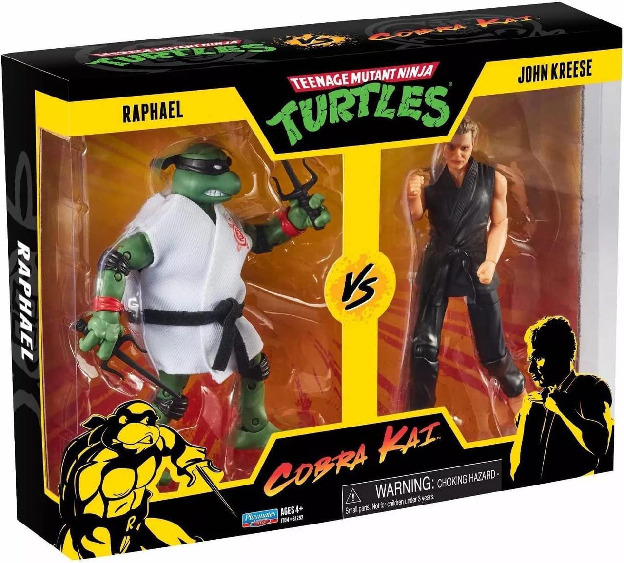 Ніндзя Черепашки Кобра Кай Рафаель і Джон Кріз TMNT Cobra Kai Raph vs.John Kreese