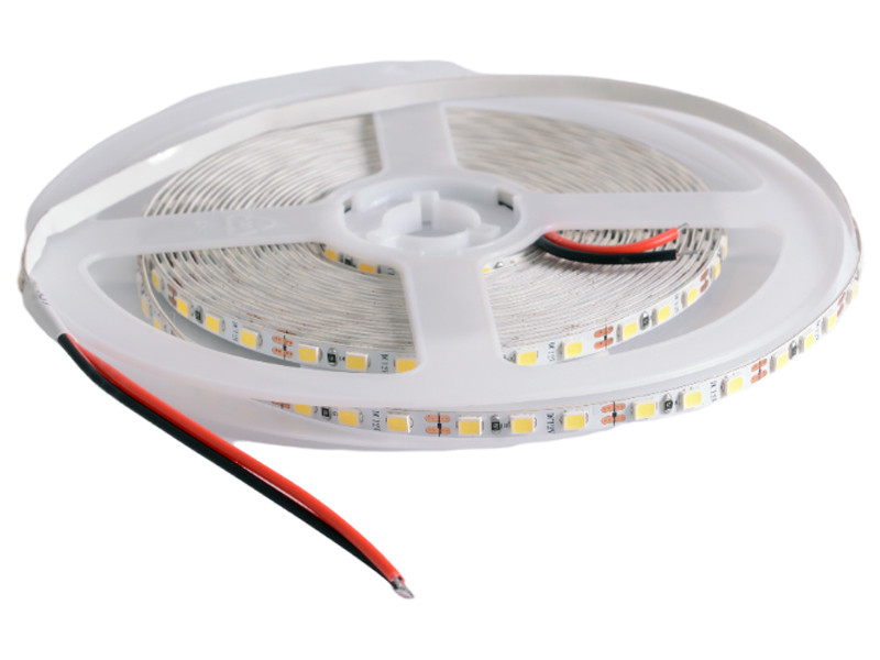 Світлодіодна стрічка 2835-120led-4mm-12V 9W/m IP20 холодно білий BIOM, фото 1