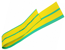 Термоусадкова трубка Ø 70.0/35.0 мм жовто-зелена 1 метр
