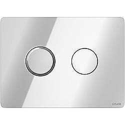 Кнопка змиву Cersanit ACCENTO CIRCLE PNEUMATIC глянсова хром