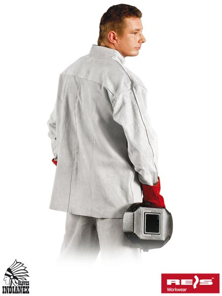 Куртка робоча шкіряна для зварника REIS KSB JS, фото 1