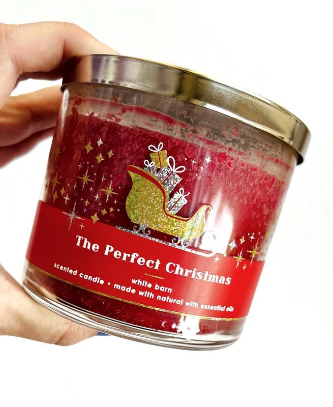 The Perfect Christmas ароматизована свічка оригінал від Bath & Body Works
