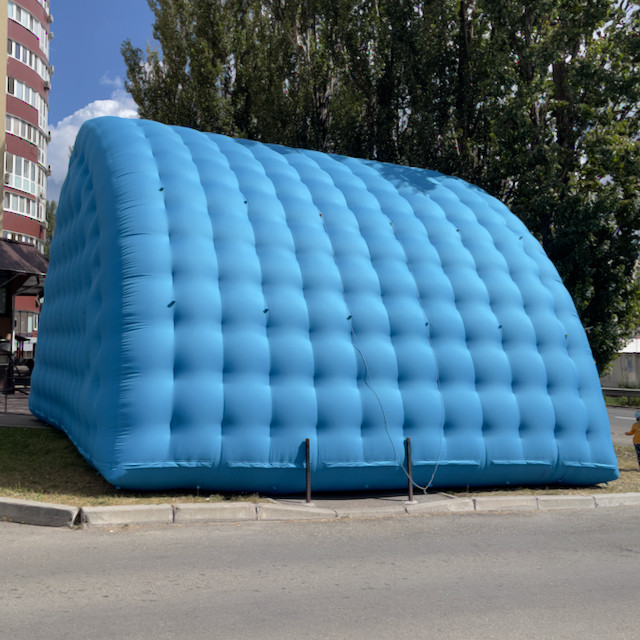 Надувний павільйон палатка 9×8 м для ярмарок, заходів і вуличної торгівлі, виробництво Україна
