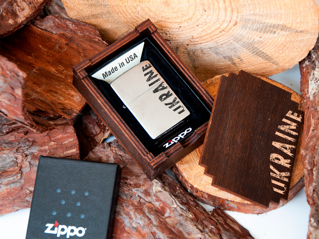 Zippo запальничка з гравіюванням на замовлення, фото 1