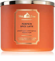 Pumpkin Spiced Latte ароматична свічка оригінал від Bath & Body Works
