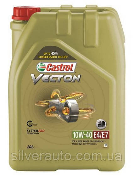 Моторна олива Castrol Vecton 10W-40 E4/E7 20 л