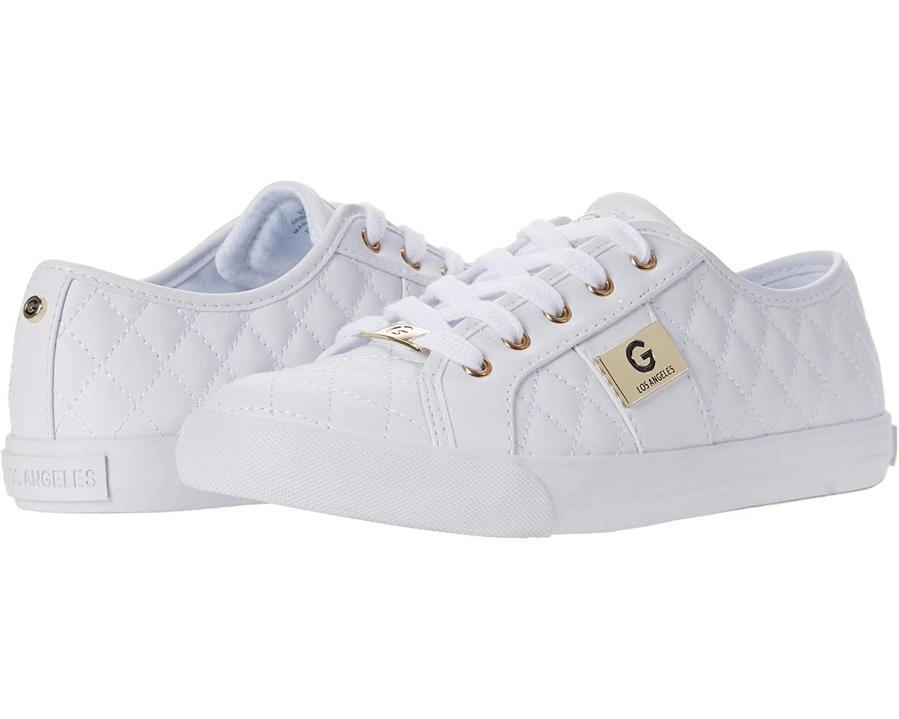 Кеды женские Guess оригинал GBG Los Angeles Backer белые кроссовки гесс ...