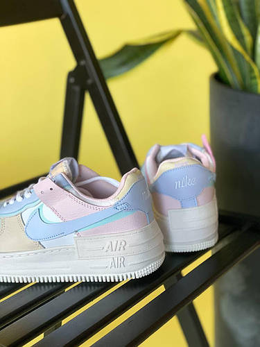 Кроссовки женские Nike Air Force/Найк Эир Форс, стильные кожаные кеды ...