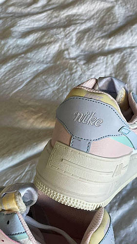 Кроссовки женские Nike Air Force/Найк Эир Форс, стильные кожаные кеды ...