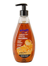 Рідке мило з гліцерином Amalfi Glicerin Liquid Soap 500 мл