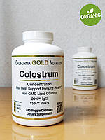 California Gold Nutrition, Молозиво концентрированное, 240 капсул