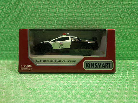 Гра Kinsmart Машина (KT5317WP) Lamborghini Murcielago LP 640, фото 3
