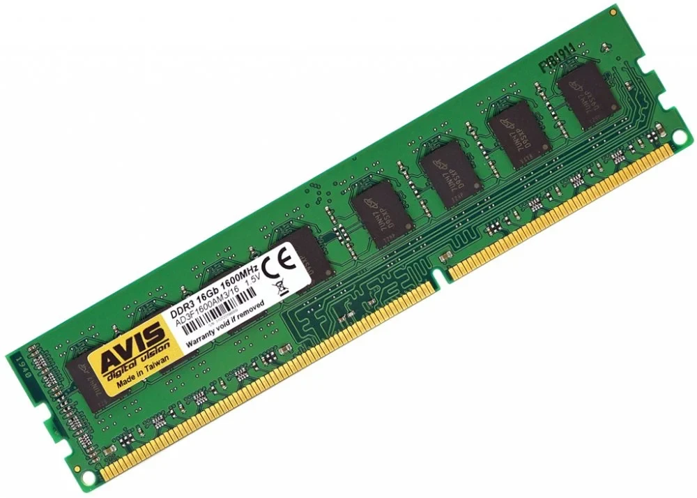 Пам'ять DDR3 16GB 1600 AVIS AMD-only