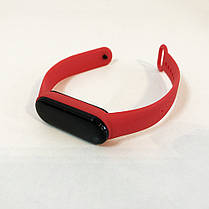 Фитнес браслет Smart Watch M5 Band Clack смарт-трекер. Колір червоний, фото 3