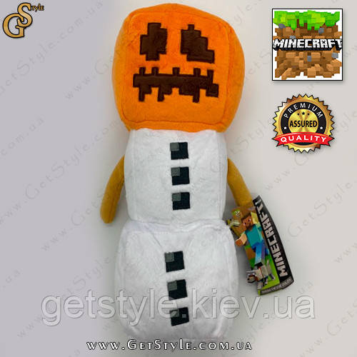 Іграшка Сніговий голем Minecraft Big Snow Golem 33 х 14 см