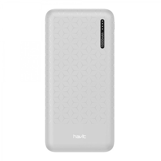 Power Bank Havit PB57 (10 000mAh) (MicroUSB) Білий (White)