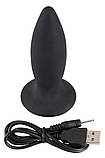 Анальний корок Black Velvets Rechargeable Plug Small, фото 5