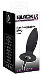 Анальний корок Black Velvets Rechargeable Plug Small, фото 7