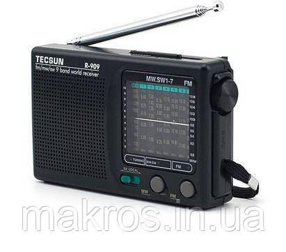 Радіоприймач Радіо Tecsun R909, фото 1