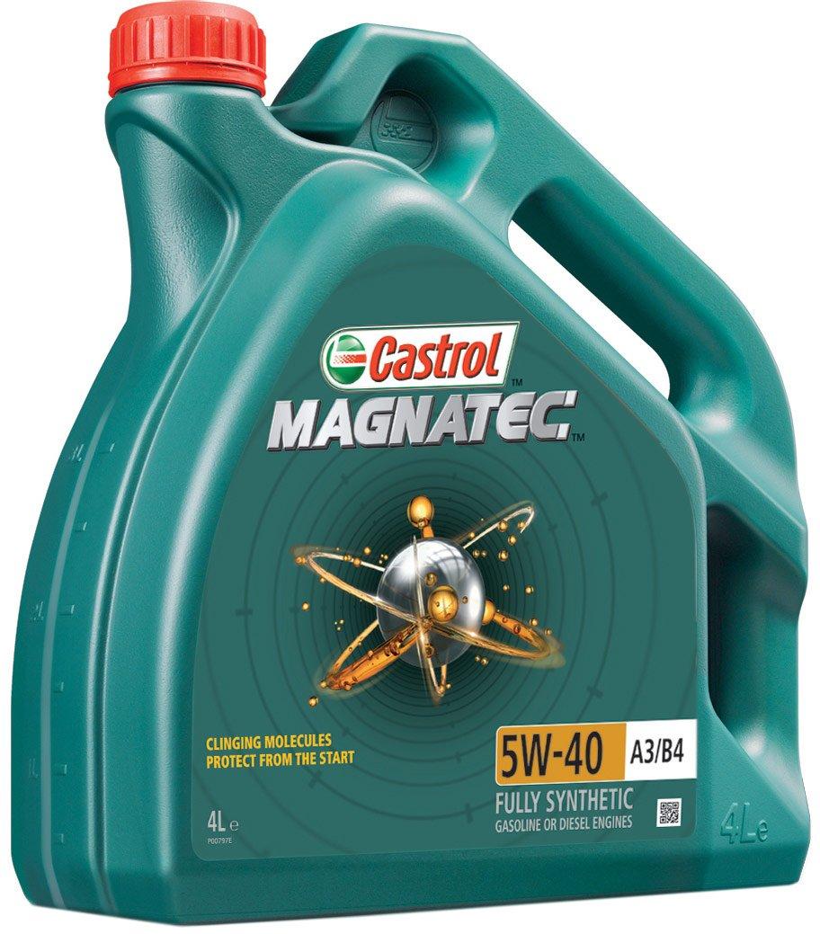 Castrol Magnatec A3/B4 5W-40 4 л, (156E9E) моторна олива, фото 1
