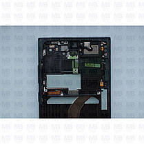 Дисплей з сенсором Samsung S908 Galaxy S2 Ultra Black, GH82-27488A, оригінал з рамкою!, фото 6