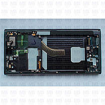 Дисплей з сенсором Samsung S908 Galaxy S2 Ultra Black, GH82-27488A, оригінал з рамкою!, фото 4