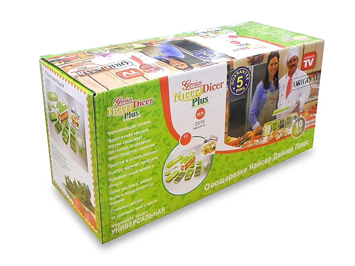 Овочерізка механічна Nicer Dicer RF-818 24шт 9656
