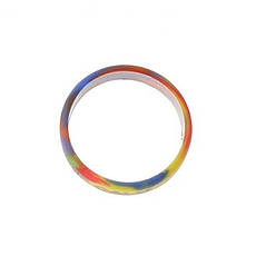Silicone Vape Band силіконовий вейп бенд вузьке 7 мм захисне кільце для атомайзерів від 22 мм Original Rainbow, фото 3