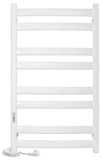 Електрична рушникосушка Laris Зебра Атлант ЧФ8 500 х 900 Е (підключення зліва) R3, фото 1