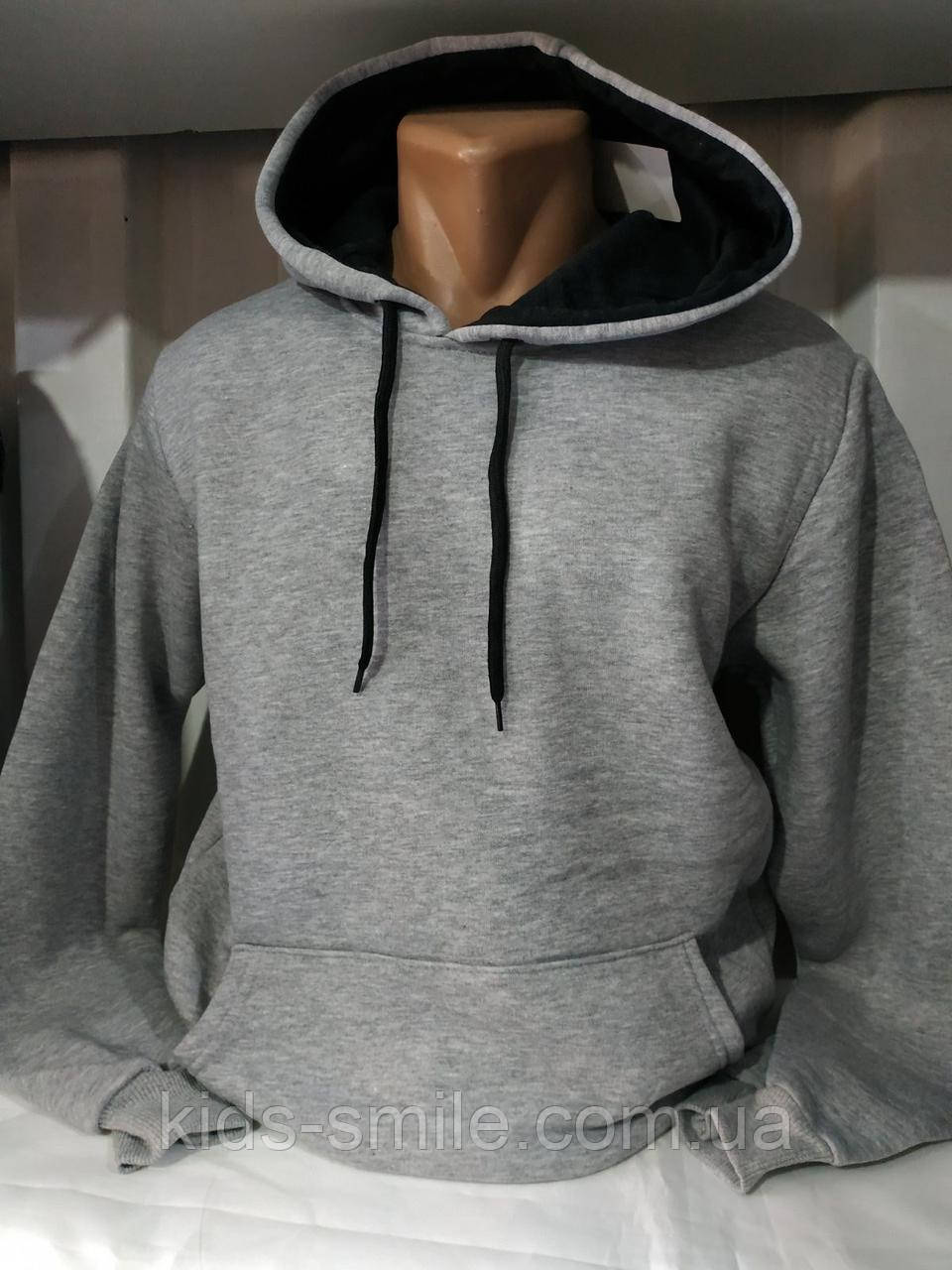 Худі чоловічі теплі на флісі