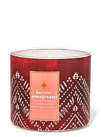 Harvest Pomegranate ароматическая свеча оригинал от Bath & Body Works