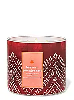 Harvest Pomegranate ароматична свічка оригінал від Bath & Body Works