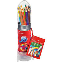 Акварельні олівці Faber-Castell Grip 15 кольорів "Rocket"