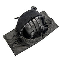 Навушники активні тактичні Earmor M31 Black + кріплення Premium на шолом каску, фото 6