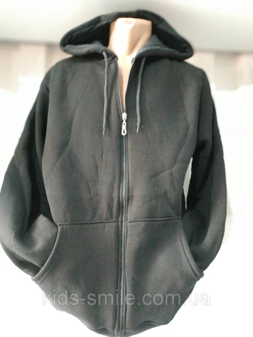 Толстовки чоловічі теплі на флісі БАТАЛИ