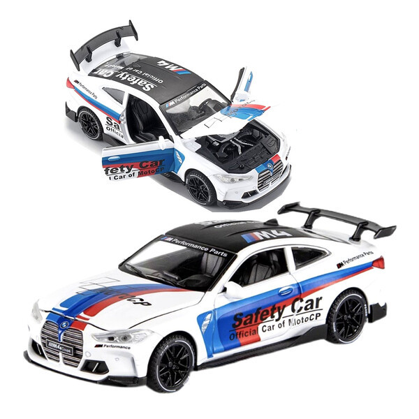 Машинка BMW M4 Sport 1:32 іграшка Білий (RS-14707, 6968172650628)